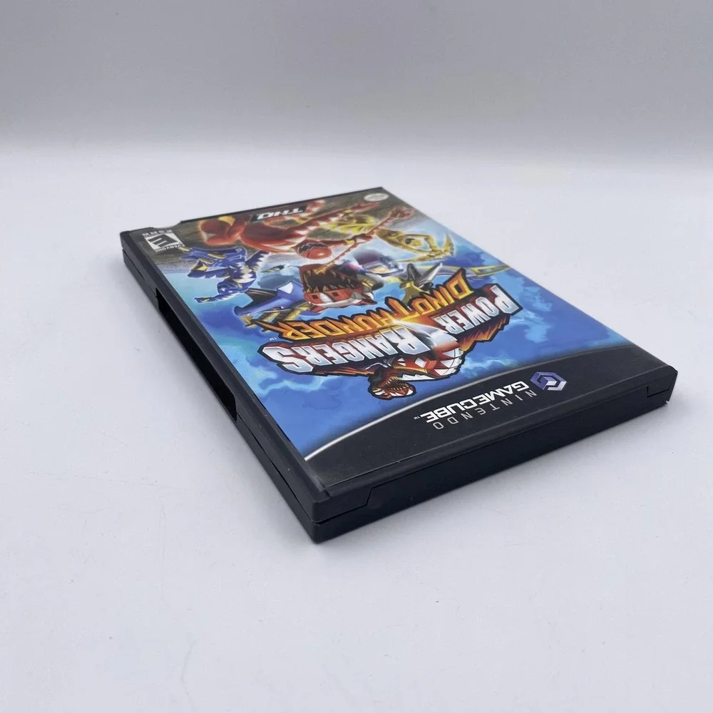 Vintage Power Rangers Dino Thunder Nintendo GameCube‎ Video Game Case Disc THQ